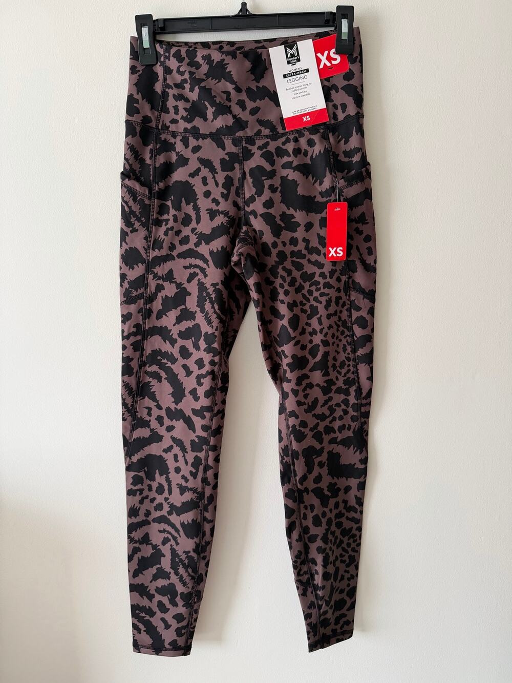 Women’s Extra-Warm Leopard Print Leggings - Member’s Mark